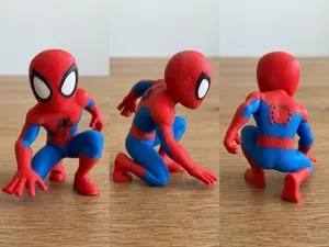 SpiderMan Landing Figure | Marvel
