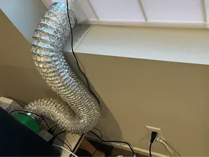 Modular Sliding Window Exhaust Kit — 80mm Fan