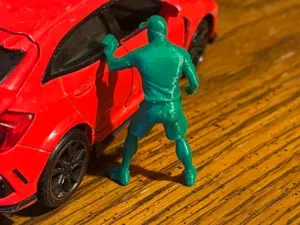 diorama miniature - sponge man
