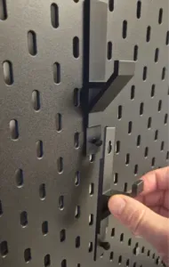 Modular Extendable Hook System for IKEA Skådis