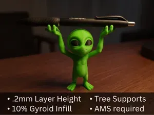 Cute Alien Pen Holder