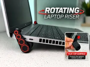 Rotating Laptop Riser – Adjustable Stand