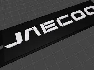 Simple JAECOO keychain
