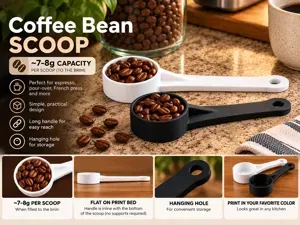 Coffee Bean Dosing Scoop / Spoon 7–8g