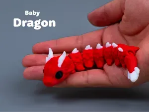 Flexi Baby Dragon – Articulated