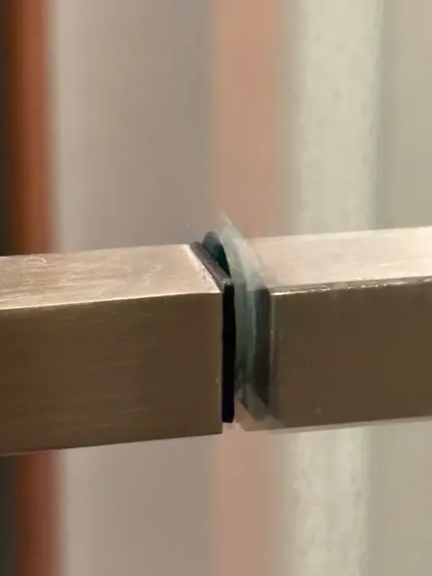 glass shower door handle spacer — Фото 7 из 8