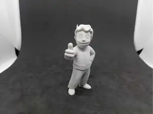Fallout Inspired Vault Boy Mascot Toy Figurine