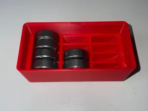 Gridfinity stackable 608ZZ Bearing- pin compatible