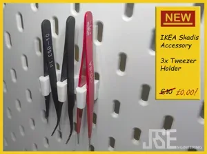 Ikea Skadis 3x Tweezer Holder