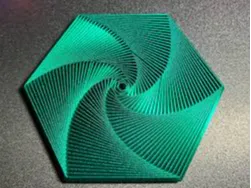 Hexagon Spiral fidget