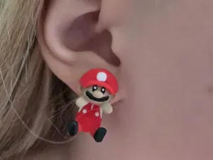 Super Mario Earrings