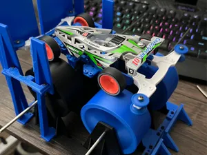 1:32 or mini 4wd running machine for running test