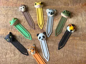 Jungle Animals bookmarks - set