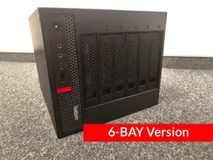 ThinkNAS - 6x HDD NAS enclosure for Lenovo M920q