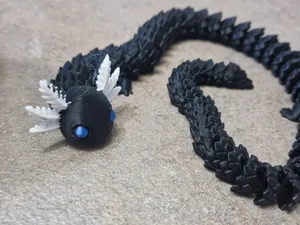 axolotl lungo articolato