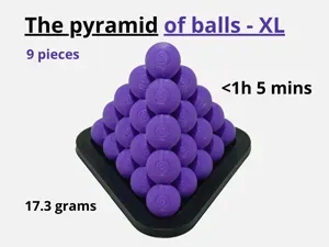 The pyramid of balls XL