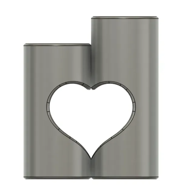 Romantic Heart Tealight Holder — Image 3 of 5