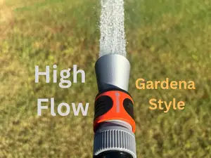 High Flow Garden Hose Sprayer Nozzle Gardena