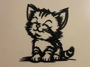 Window-Door frame-Door Sign-Wall Art Cute Cat