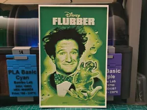 Flubber Movie Poster - Hueforge Art