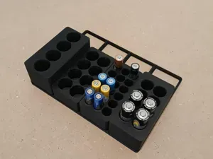 Gridfinity 2x1 Battery Holder AA/AAA/18650/CR123A