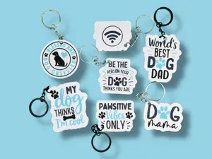 Dog Phrase - Dog Saying NFC Keychain