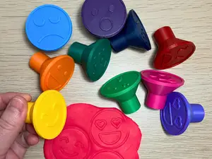 Emotions Stamps for Playdough – 3D Printable Set