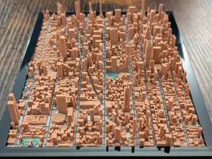 Midtown Manhattan NYC 3D Miniature v2