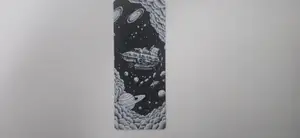 Steampunk Cosmic Explorer Spaceship Card