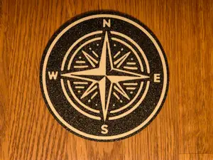Wind Rose Coaster