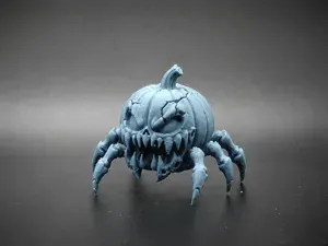 Jack-O'-Spider Halloween - Spooky Pumpkin Crawler