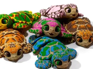 baby sea turtle flexi (V3, classic flexi style)!