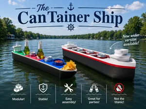 The CanTainer Ship - Floating party barge