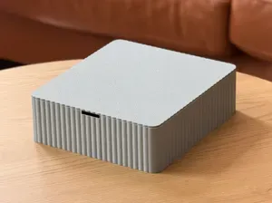 Storage Box with Lid – 220 × 200 × 68 mm
