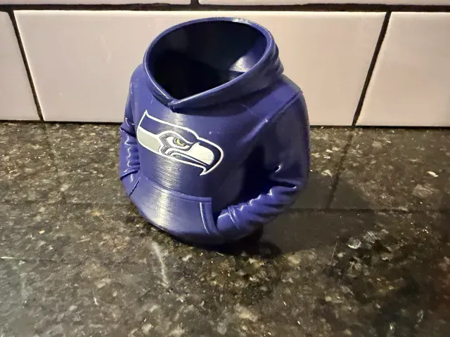 Seattle Seahawks Hoodie Pen Holder — Фото 4 из 5