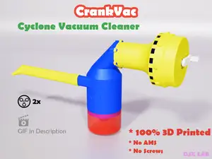 Hand-Powered Handheld Vacuum Cleaner – Cyclone