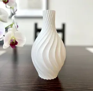 Elegant Flowing Vase