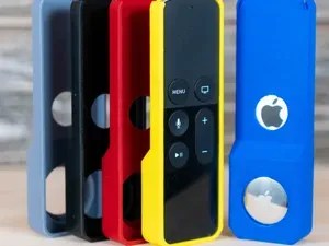 Siri Remote Case with AirTag Holder