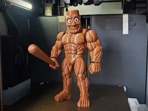 Tung tung tung Muscle Sahur action toy