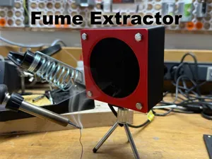 Soldering Fume Extractor for 80mm 5V Fan