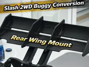 Traxxas Slash 2WD Wing Mount – Buggy Conversion