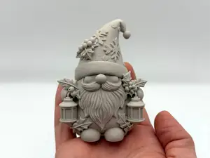 Mistletoe Lantern Gnome