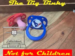 Houston Texans Big Binky Pacifier