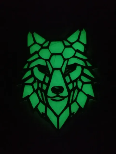 Geometric Wolf – One Line Wall Art (2 Versions) — Фото 2 из 5