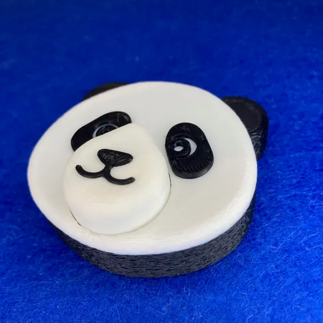 Panda Nose Clicker Fidget + Keychain (~44 mins) — Image 6 of 11
