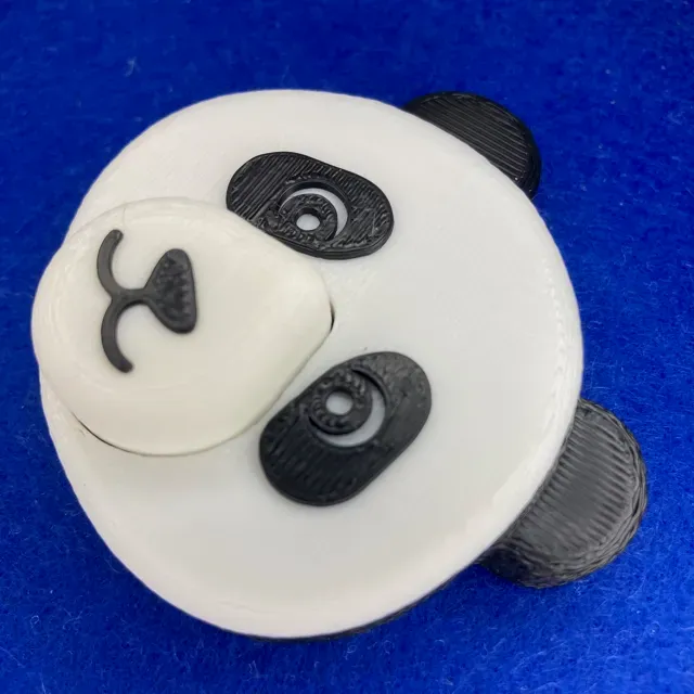 Panda Nose Clicker Fidget + Keychain (~44 mins) — Image 10 of 11