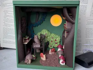 Book Nook „Fairytale Forest“ Magische Miniaturwelt