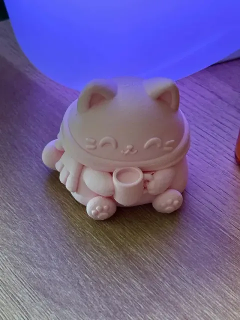 Cozy Cat - cute autumn figurine — Фото 5 из 6