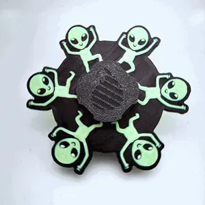 Alien Dance Zoetrope Spinner (READ DESCRIPTION)