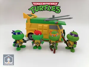TMNT Ninja Turtles Cute Minifigures